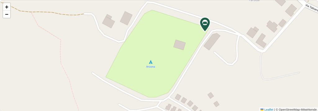 Situationsplan des Campingplatzes