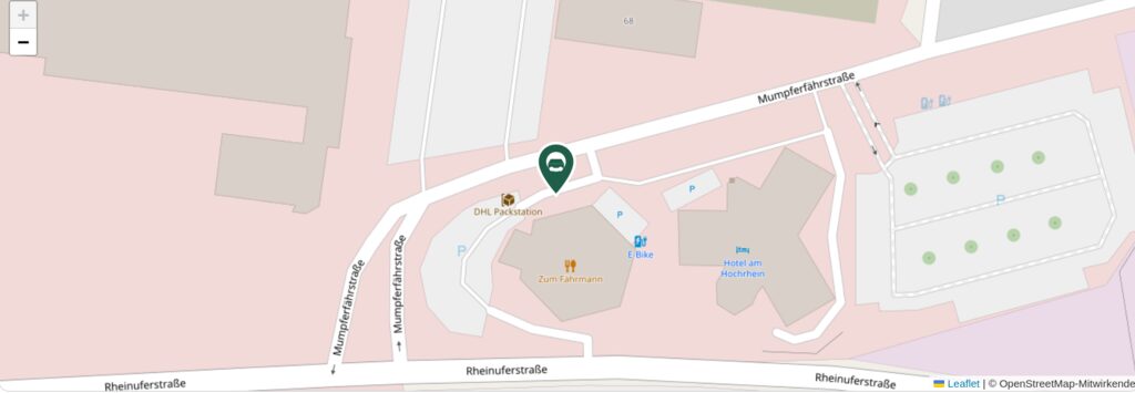 Situationsplan des Campingplatzes